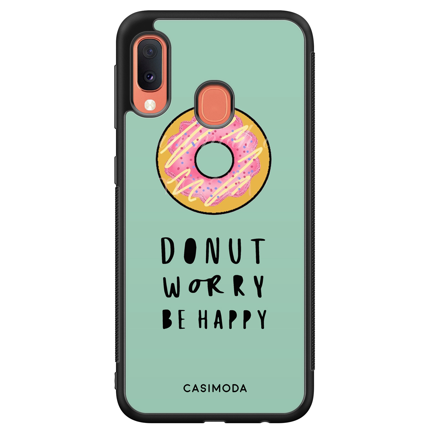 Samsung Galaxy A20e hoesje Donut worry