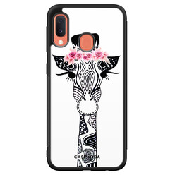 Casimoda Samsung Galaxy A20e hoesje - Giraffe