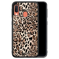 Casimoda Samsung Galaxy A20e hoesje - Golden wildcat