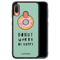 Casimoda Samsung Galaxy A20e hoesje - Donut worry