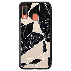 Casimoda Samsung Galaxy A20e hoesje - Abstract painted