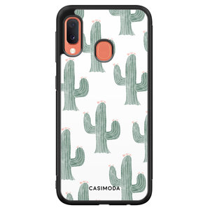 Casimoda Samsung Galaxy A20e hoesje - Cactus print