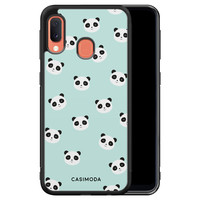 Casimoda Samsung Galaxy A20e hoesje - Panda print