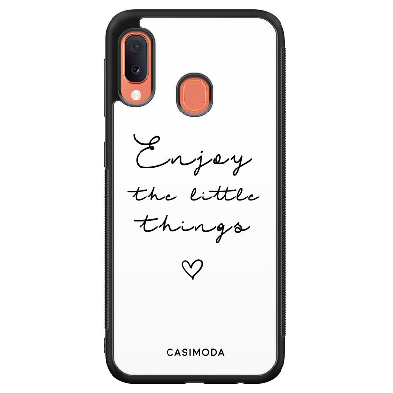 Casimoda Samsung Galaxy A20e hoesje - Enjoy life