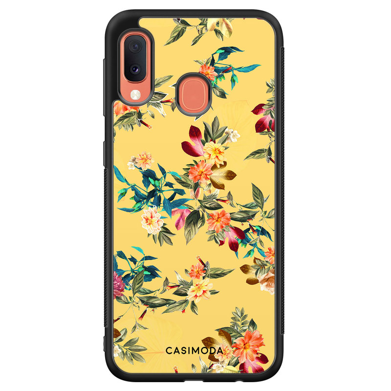 Casimoda Samsung Galaxy A20e hoesje - Florals for days