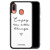 Casimoda Samsung Galaxy A20e hoesje - Enjoy life