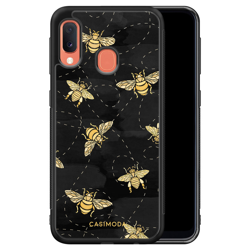 Casimoda Samsung Galaxy A20e hoesje - Bee yourself