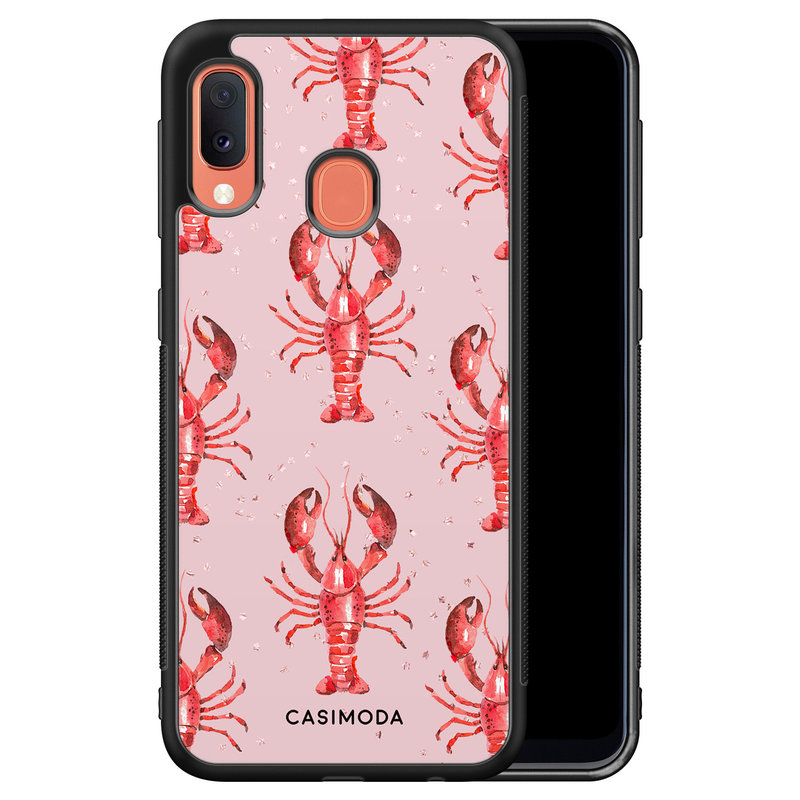 Casimoda Samsung Galaxy A20e hoesje - Lobster all the way