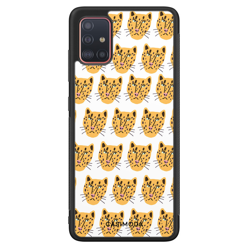 Casimoda Samsung Galaxy A71 hoesje - Got my leopard