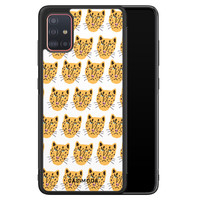 Casimoda Samsung Galaxy A71 hoesje - Got my leopard