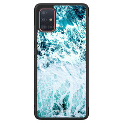 Casimoda Samsung Galaxy A71 hoesje - Oceaan