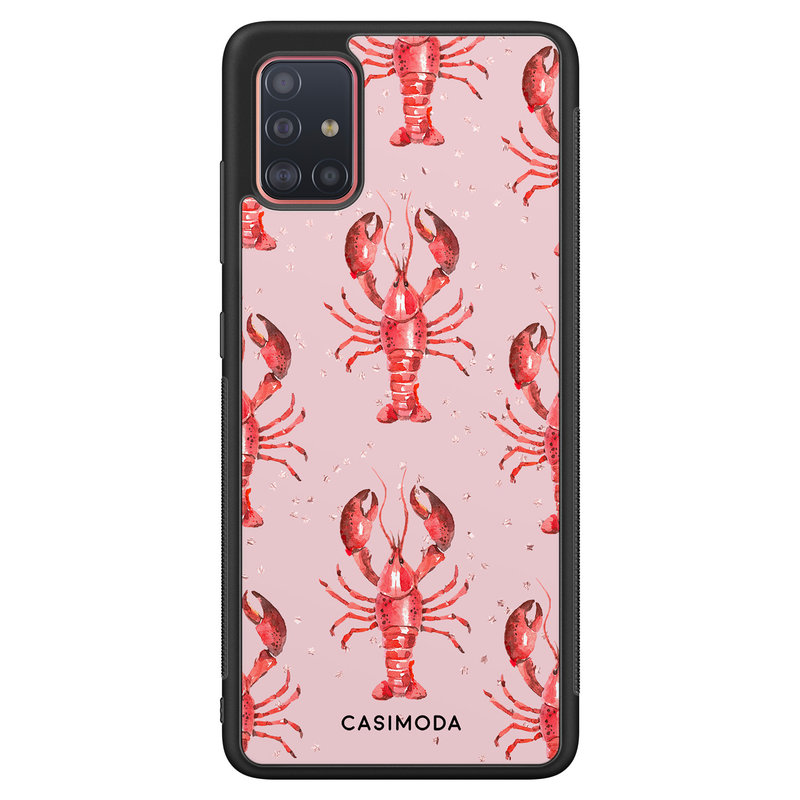 Casimoda Samsung Galaxy A71 hoesje - Lobster all the way