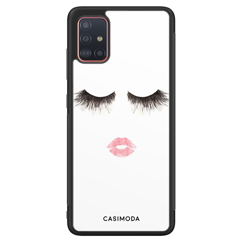 Casimoda Samsung Galaxy A71 hoesje - Kiss wink