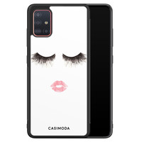 Casimoda Samsung Galaxy A71 hoesje - Kiss wink