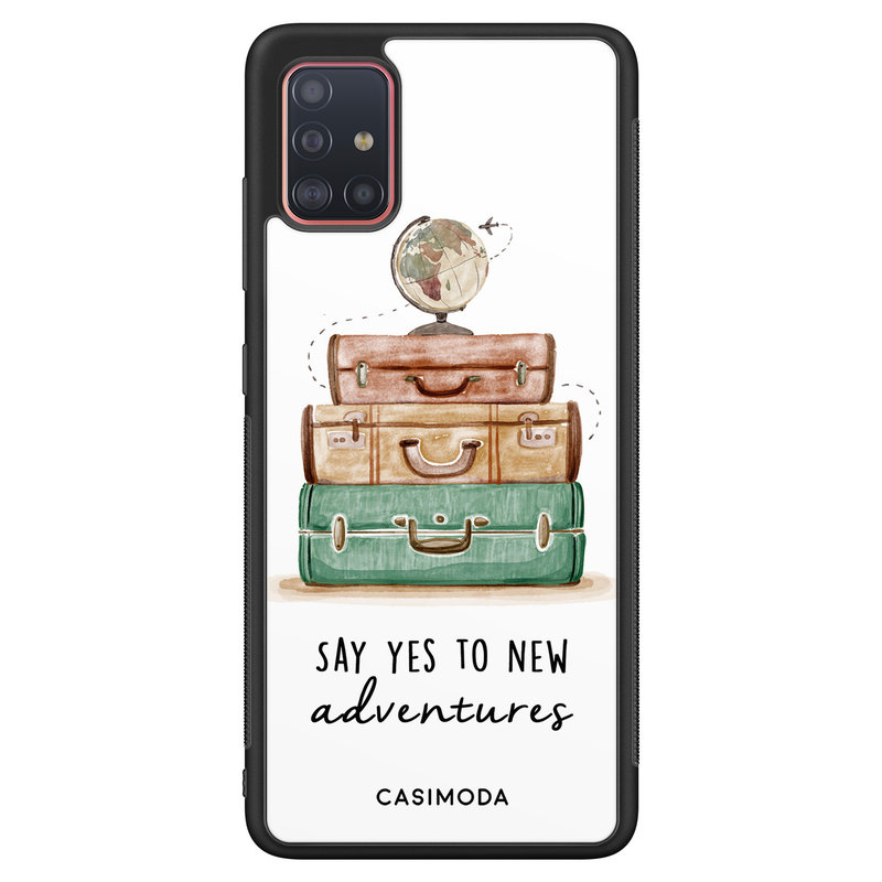 Casimoda Samsung Galaxy A71 hoesje - Wanderlust