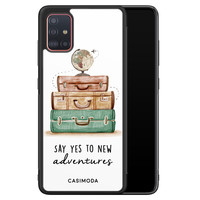 Casimoda Samsung Galaxy A71 hoesje - Wanderlust