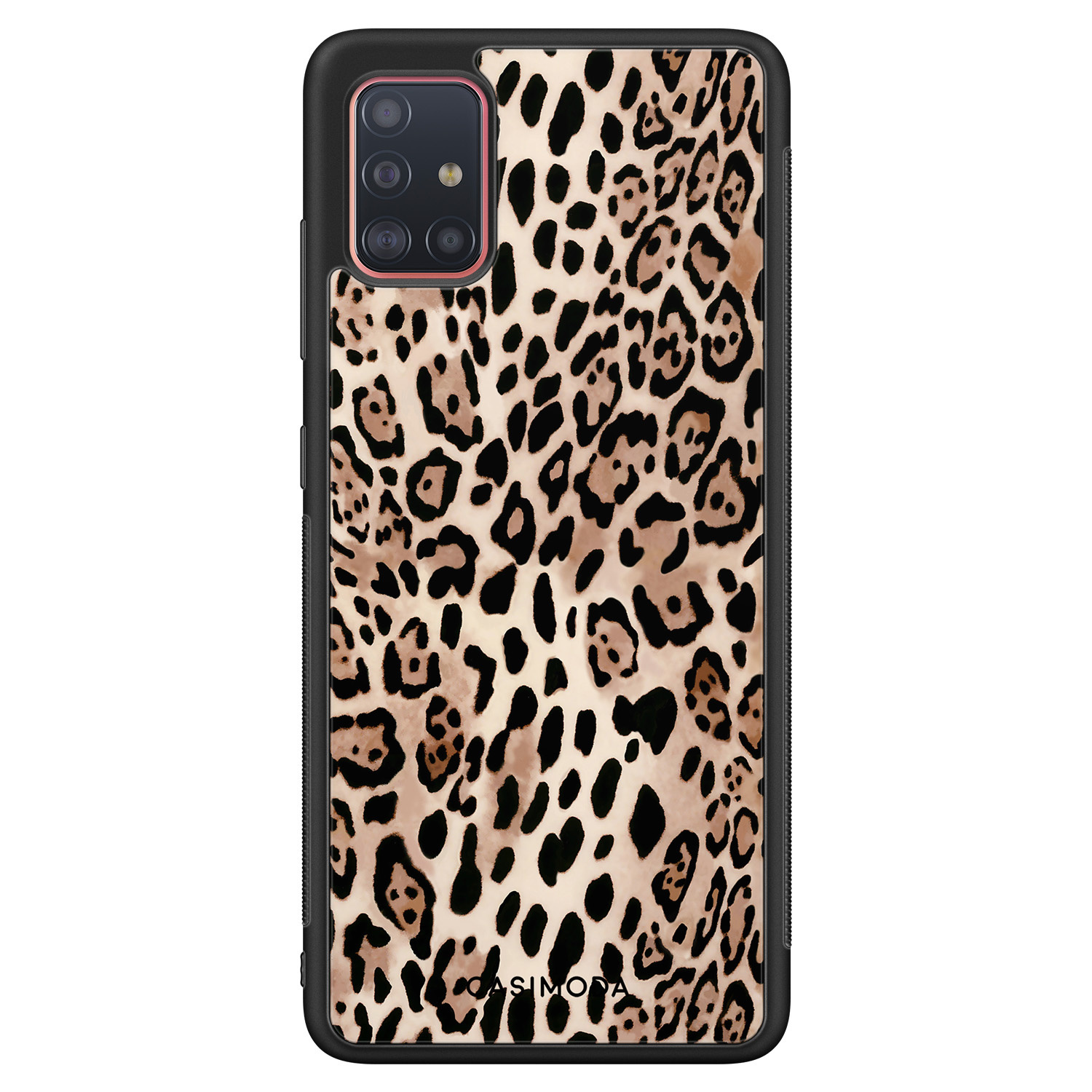 Samsung Galaxy A71 hoesje - Golden wildcat