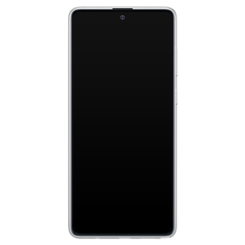 Casimoda Samsung Galaxy Note 10 Lite siliconen hoesje - Chevron luipaard