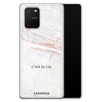 Casimoda Samsung Galaxy S10 Lite siliconen telefoonhoesje - C'est la vie