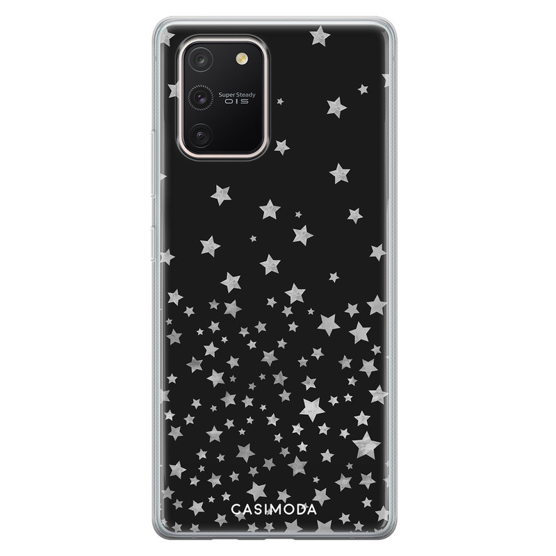 Casimoda Samsung Galaxy S10 Lite siliconen hoesje - Falling stars