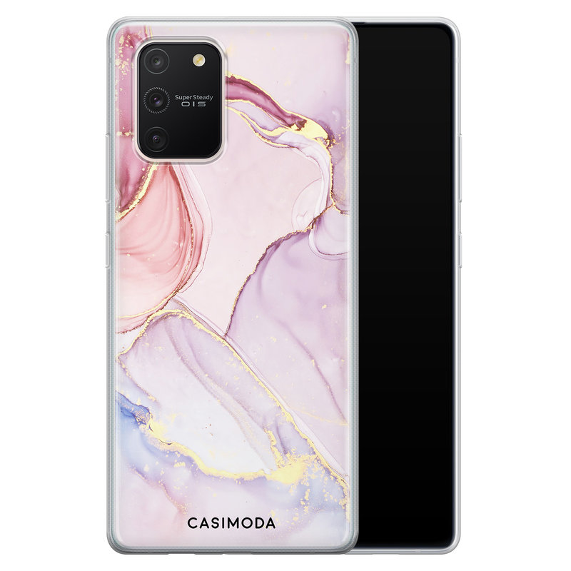 Casimoda Samsung Galaxy S10 Lite siliconen hoesje - Purple sky