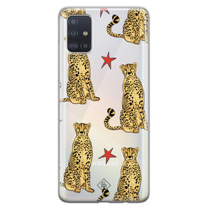 Casimoda Samsung Galaxy A51 transparant hoesje - Stay wild
