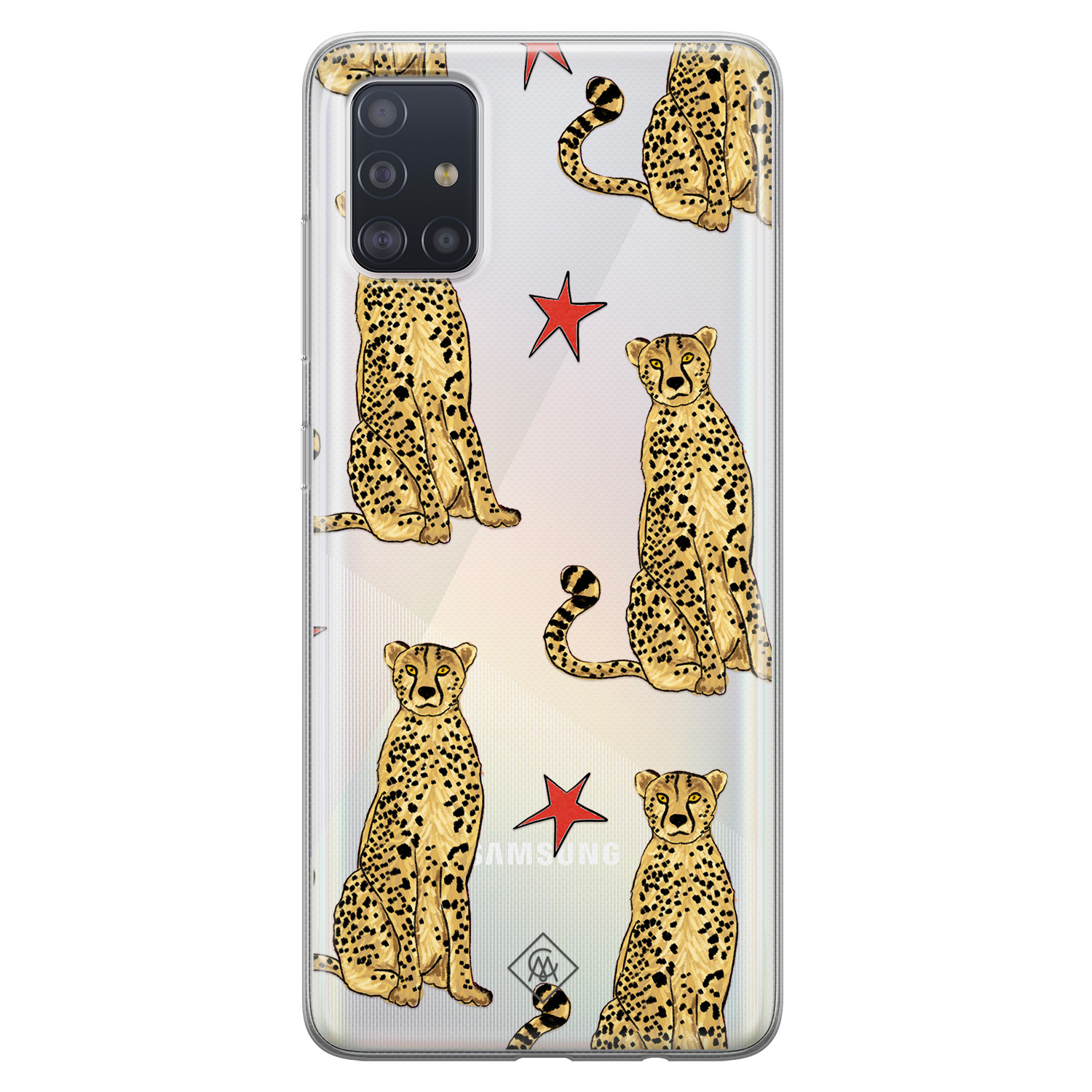 Samsung Galaxy A51 transparant hoesje Stay wild