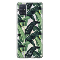 Casimoda Samsung Galaxy A51 transparant hoesje - Jungle