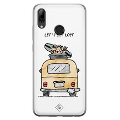 Casimoda Huawei P Smart 2019 siliconen hoesje - Let's get lost