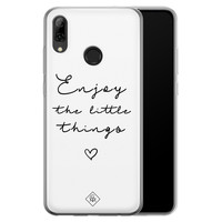 Casimoda Huawei P Smart 2019 siliconen hoesje - Enjoy life