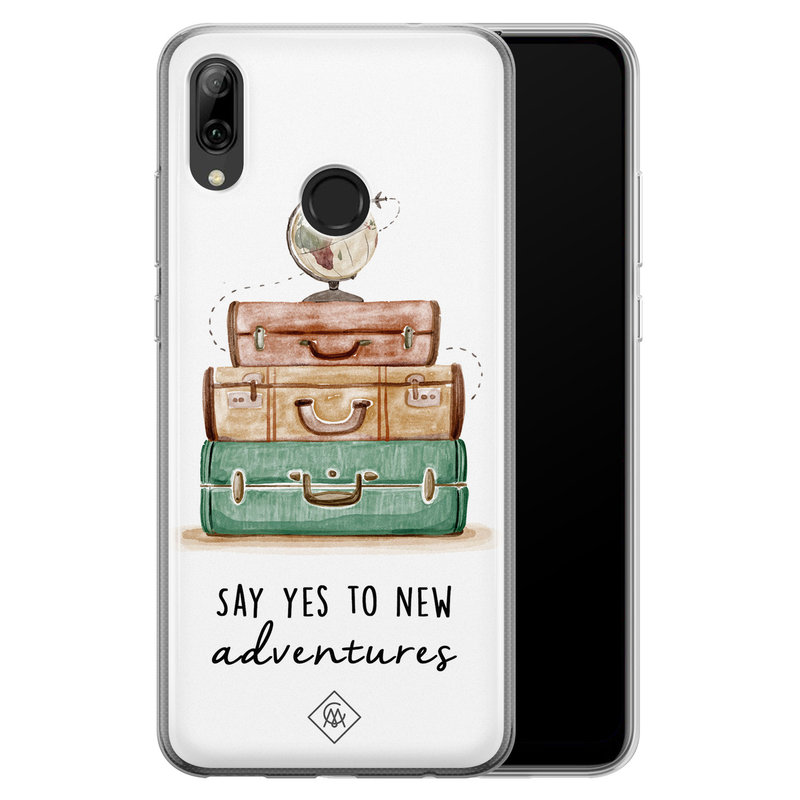 Casimoda Huawei P Smart 2019 siliconen hoesje - Wanderlust