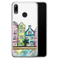 Casimoda Huawei P Smart 2019 siliconen telefoonhoesje - Amsterdam