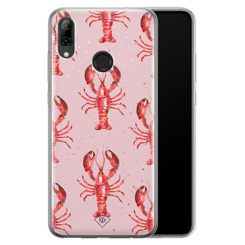 Casimoda Huawei P Smart 2019 siliconen telefoonhoesje - Lobster all the way