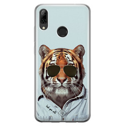 Casimoda Huawei P Smart 2019 siliconen hoesje - Tijger wild