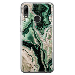 Casimoda Huawei P Smart 2019 siliconen hoesje - Green waves