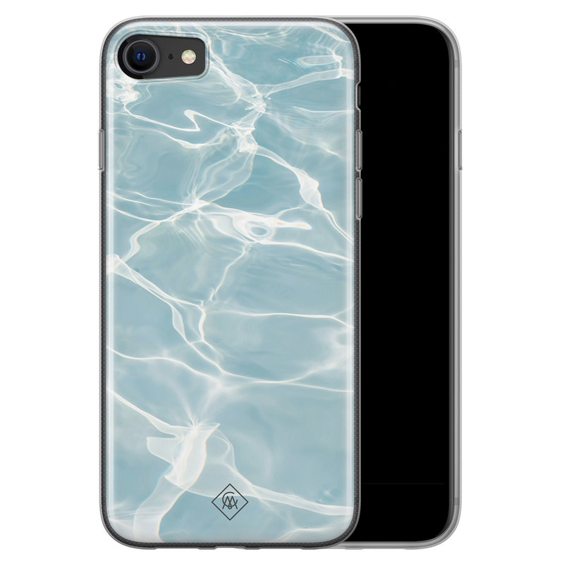 Casimoda iPhone SE 2020 siliconen hoesje - Oceaan