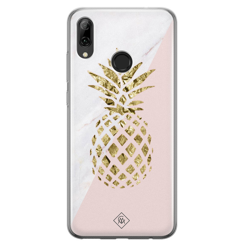 Casimoda Huawei P Smart 2019 siliconen hoesje - Ananas