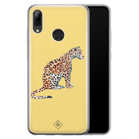 Casimoda Huawei P Smart 2019 siliconen hoesje - Leo wild