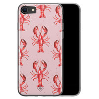 Casimoda iPhone SE 2020 siliconen telefoonhoesje - Lobster all the way