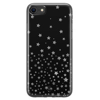 Casimoda iPhone SE 2020 siliconen hoesje - Falling stars