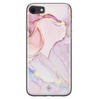 Casimoda iPhone SE 2020 siliconen hoesje - Purple sky