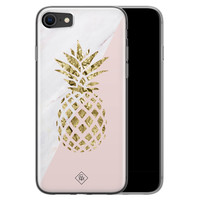 Casimoda iPhone SE 2020 siliconen hoesje - Ananas