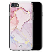 Casimoda iPhone SE 2020 siliconen hoesje - Purple sky