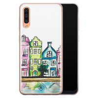 Casimoda Samsung Galaxy A50/A30s siliconen telefoonhoesje - Amsterdam