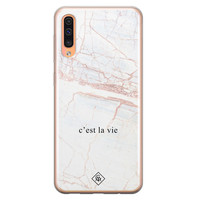 Casimoda Samsung Galaxy A50/A30s siliconen telefoonhoesje - C'est la vie