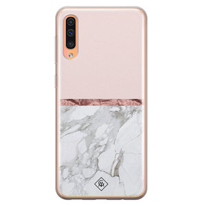 Casimoda Samsung Galaxy A50/A30s siliconen hoesje - Rose all day