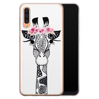 Casimoda Samsung Galaxy A50/A30s siliconen telefoonhoesje - Giraffe