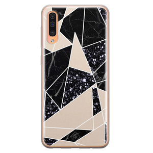 Casimoda Samsung Galaxy A50/A30s siliconen hoesje - Abstract painted