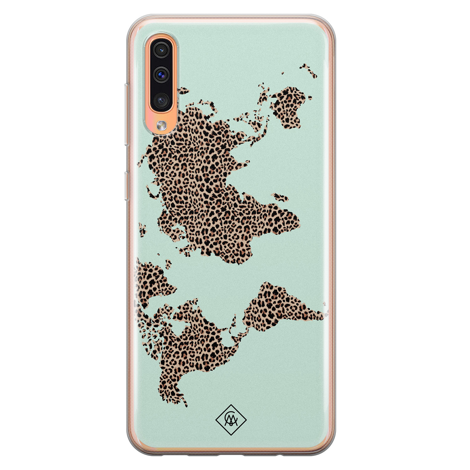 Samsung Galaxy A50 A30s siliconen hoesje Wild world