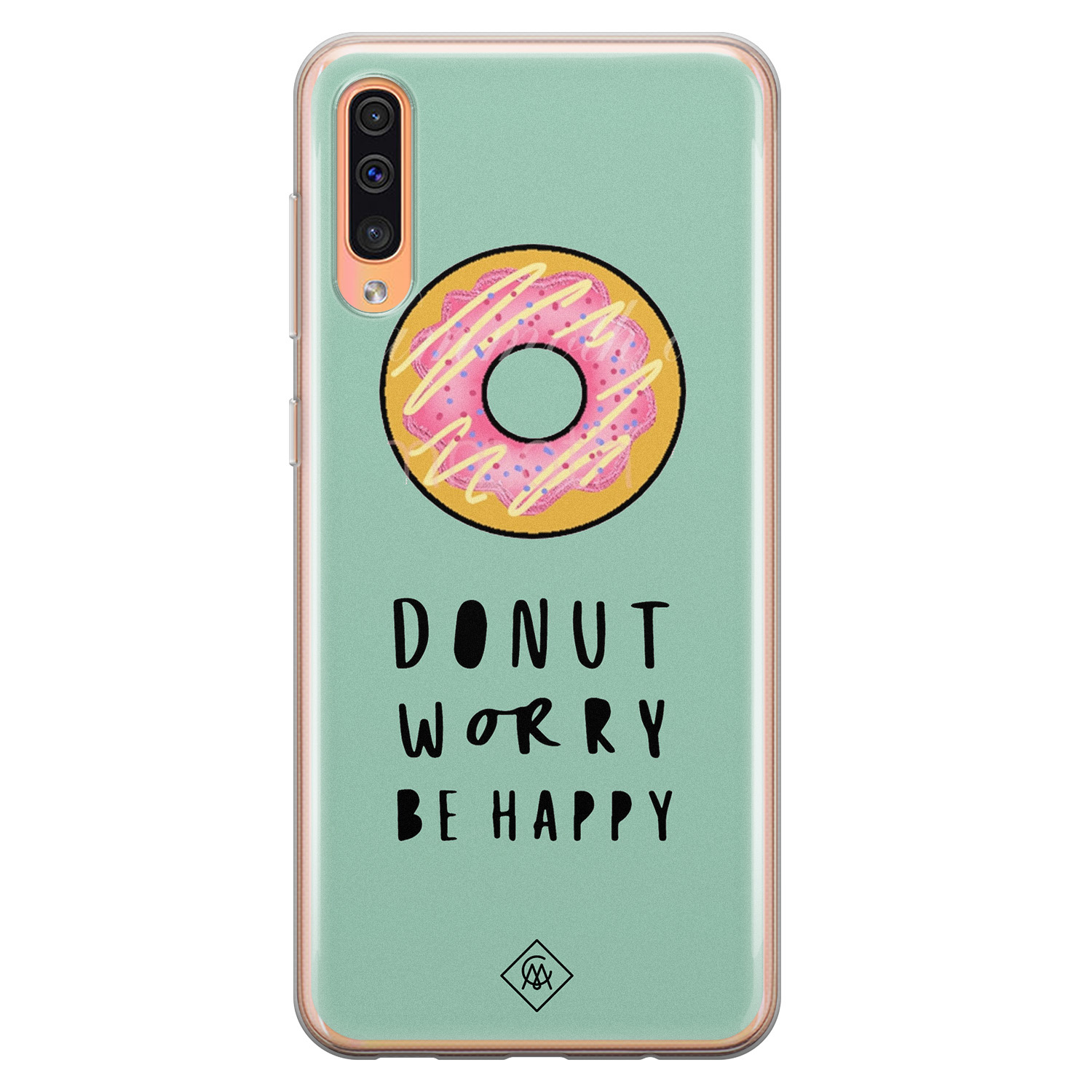 Samsung Galaxy A50 A30s siliconen hoesje Donut worry